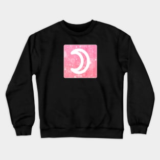 Moon Planet Symbol Square Monogram Crewneck Sweatshirt